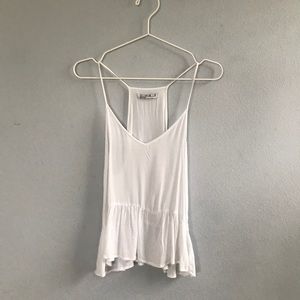 Cotton on peplum top tank top